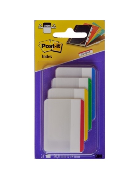Indexes 3M Post-it Durable filing tab angled, 4x6 flags 686A-1 (P)