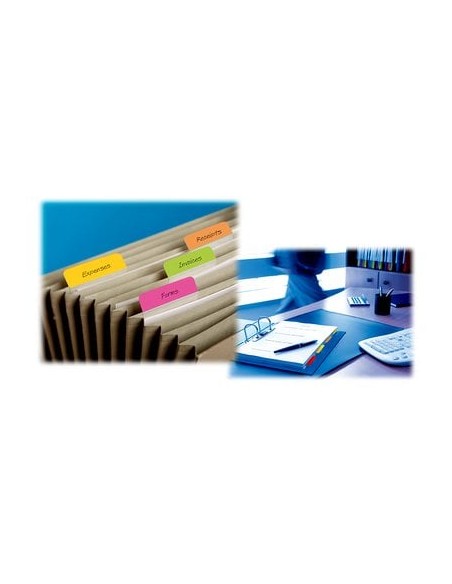 Index 3MPost-it Strong 686RYB red yellow,blue,22 each/color