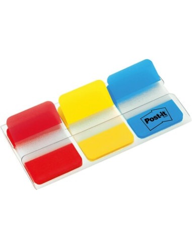 Index 3MPost-it Strong 686RYB red yellow,blue,22 each/color