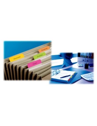 Järjehoidja 3M Post-it Strong Indeksid 3-värvi roosa/ heleroh./ oranz