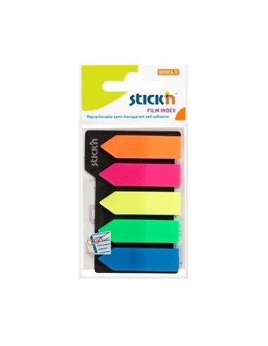 Järjehoidja StickN 21143 nooled 42x12mm 5x25L blistris