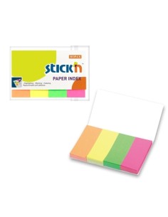 Index Stick´N 21205 indexes paper 4x50pcs 50x20mm