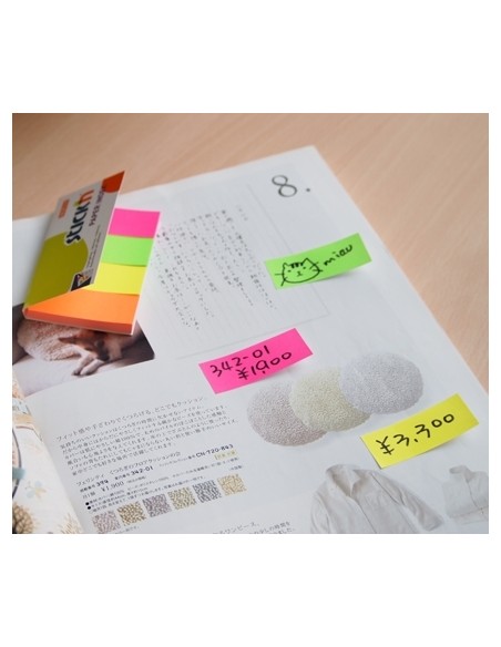 Index Stick´N 21205 indexes paper 4x50pcs 50x20mm