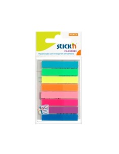 Järjehoidja StickN 21401 plastikust 8-värvi 45x8mm