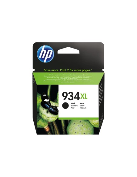 Tindikassett HP 934XL, Black, Suur Tootlikkus
