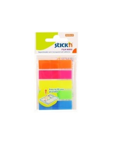 Järjehoidja StickN 26070 indeksid 45x12,5 mm 5x20L värvilised blistris