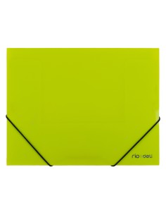 Mapp nurgakummiga DELI Rio A4 plastik assortii 2