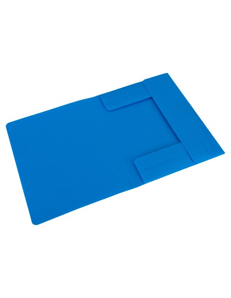 Mapp nurgakummiga DELI Rio A4 plastik assortii
