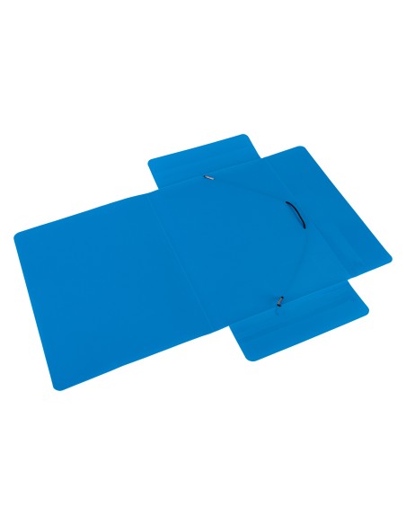 Mapp nurgakummiga DELI Rio A4 plastik assortii