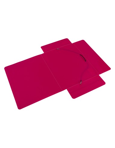 Mapp nurgakummiga DELI Rio A4 plastik assortii