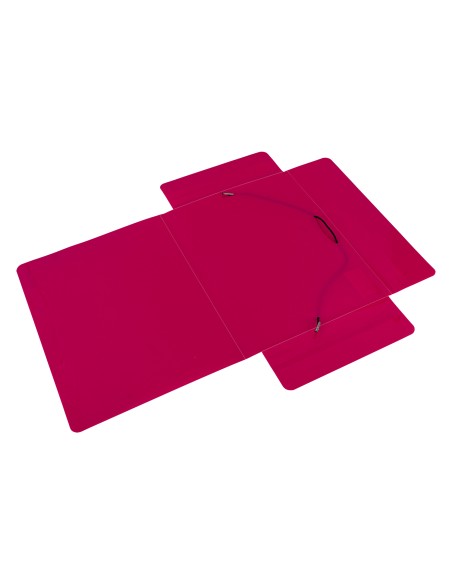 Mapp nurgakummiga DELI Rio A4 plastik assortii