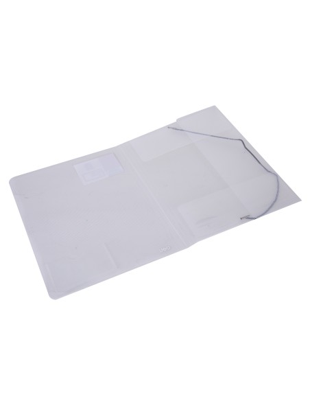 Mapp nurgakummiga DELI Start A4 plastik läbipastev assortii