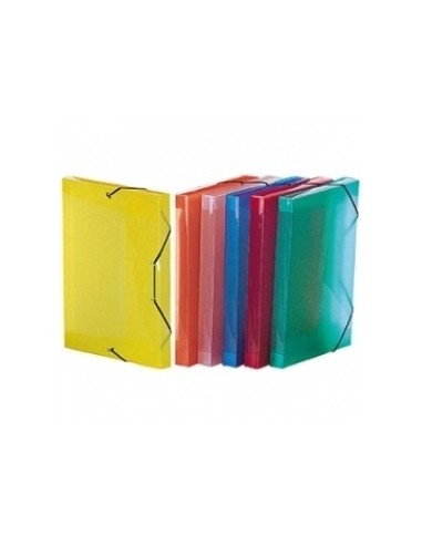 Karp nurgakummiga Viquel Propyglass A5/3cm, plastik, läbipaistev assortii