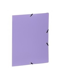 Mapp nurgakummiga Viquel Chemise A4, plastik, lilla