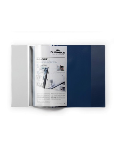 Project File Durable DURAPLUS A4, pocket on front cover, blue