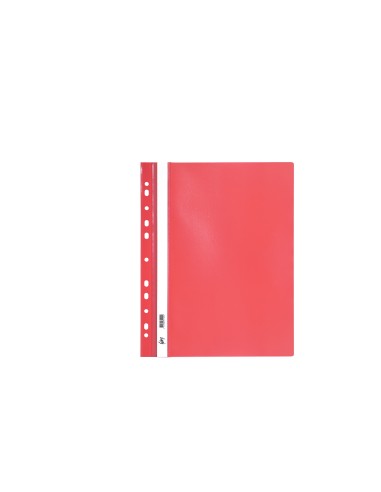 Project file College multipunched A4 red