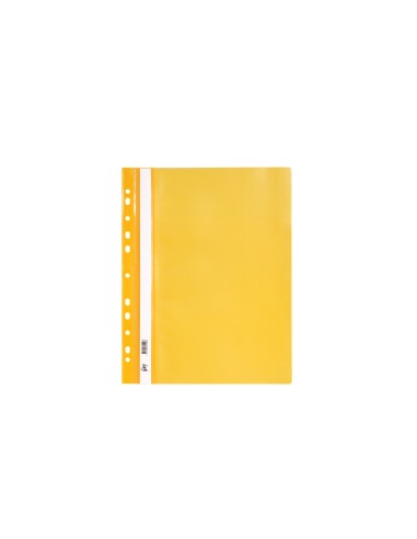 Project file College multipunched A4 yellow