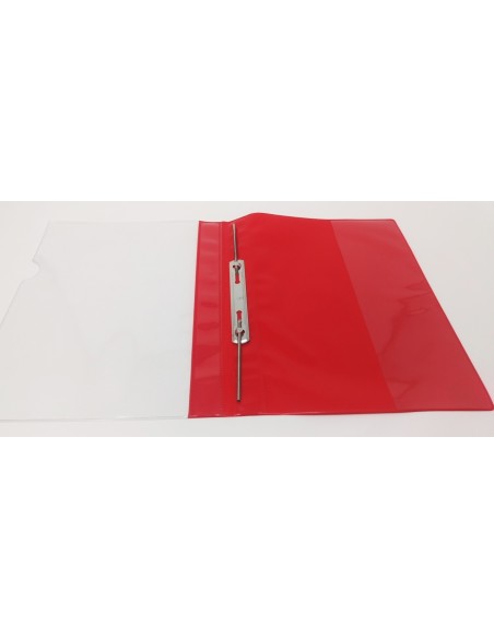 Kiirköitja PVC vedruklambriga A4 punane