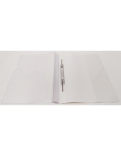 Kiirköitja PVC vedruklambriga A4 valge