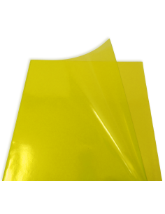 Kilekaaned Prolexplast  A4/L-tasku, 180mic, kollane 2