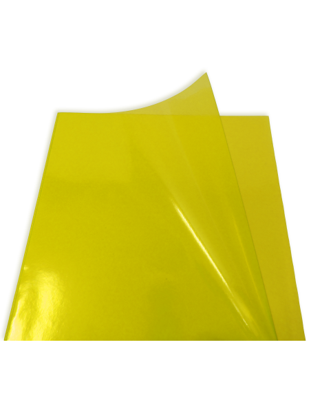 Kilekaaned Prolexplast  A4/L-tasku, 180mic, kollane