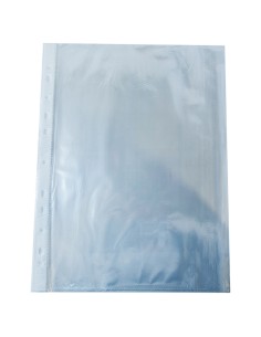 Punched pockets COLLEGE U/A4, clear 40mic 100pcs/pack 2