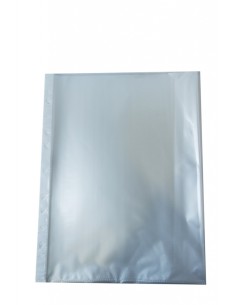 *Punched pockets COLLEGE U/A4, frosted 60mic 100pcs/carton
