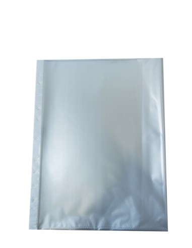 *Punched pockets COLLEGE U/A4, frosted 60mic 100pcs/carton