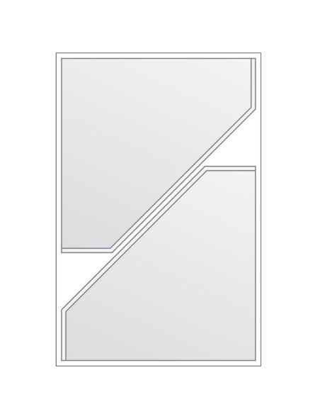*Kiletasku Prolexplast 180x180mm kolmnurktasku, iseliimuv 2tk lehel 1 leht