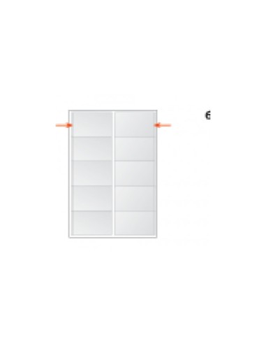 *Self Adhesive Pocket Prolexplast for business card, 10pcs on A4 (60x100mm), 1-sheet
