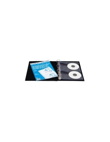 Kiletasku Bantex A4 köidetav, 2-le CD-le