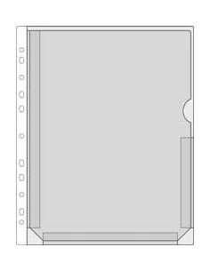 *Expanding Pocket Prolexplast F/A4, transparent