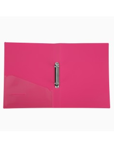 Rõngaskaust DELI Rio A4/2,8cm 2-rõngast, assortii 2