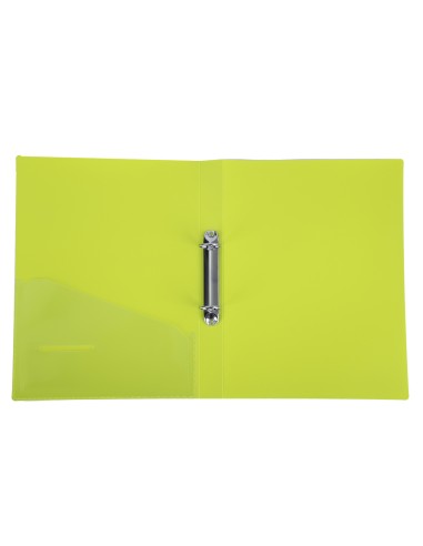 Rõngaskaust DELI Rio A4/2,8cm 2-rõngast, assortii