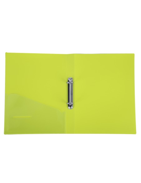 Rõngaskaust DELI Rio A4/2,8cm 2-rõngast, assortii