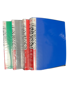 Rõngaskaust College A4/1,5cm 2-rõngast, 0.70, selg 18mm, assortii 2