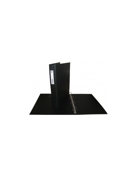 Rõngaskaust College A4/3,5cm 4-rõngast must