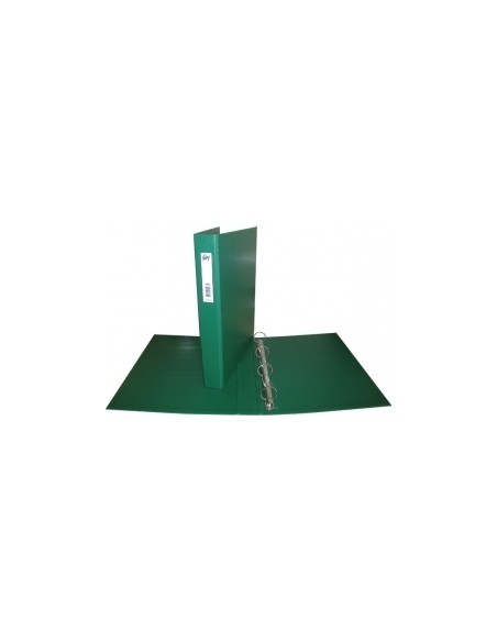 Rõngaskaust College A4/3,5cm 4-rõngast roheline