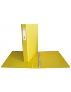 Ring binder COLLEGE A4 35mm 4-rings yellow