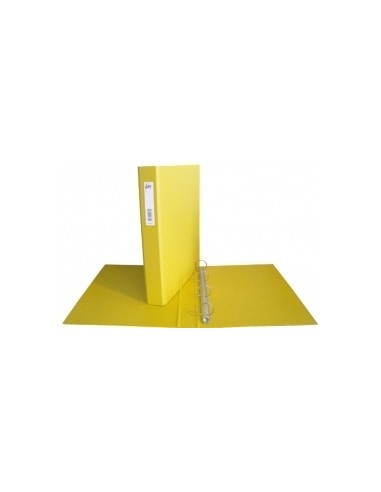 Ring binder COLLEGE A4 35mm 4-rings yellow