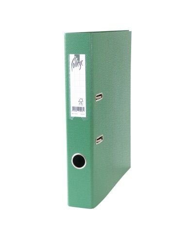 Lever Arch File COLLEGE A4 40mm PP/PP green