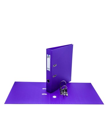 Registraator College A4 5cm PP/PP lilla