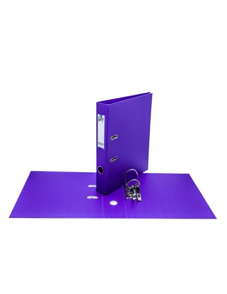Registraator College A4 5cm PP/PP lilla