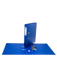 Registraator College A4 5cm PP/PP tumesinine
