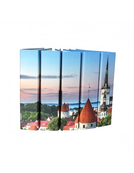 Registraator College A4 7cm paber/paber pildiga, Tallinn