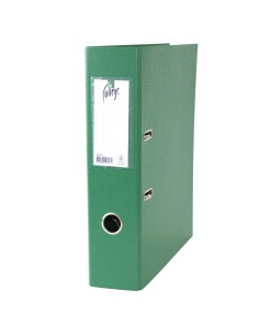 Lever Arch File COLLEGE A4 70mm PP/PP green