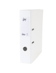 Lever Arch File COLLEGE A4 70mm PP/PP white