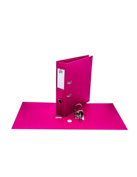 Registraator College A4 7cm PP/PP roosa