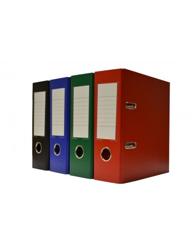 Registraator COLLEGE A5 7cm PP/PP punane