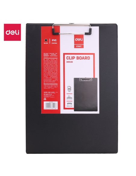Clip Board A4 Black/ blue